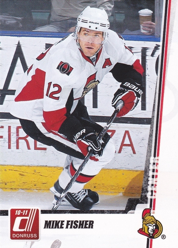 Hockey card Mike Fisher