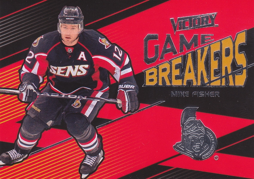 Hockey card Mike Fisher