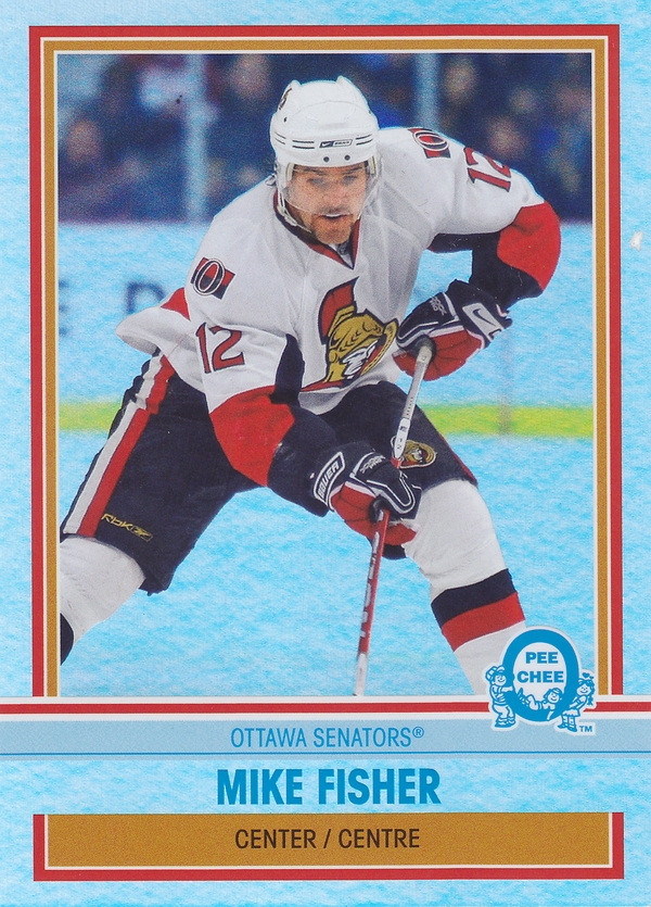 Hockey card Mike Fisher