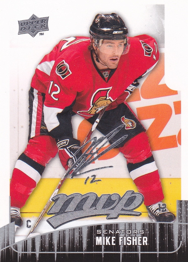Hockey card Mike Fisher