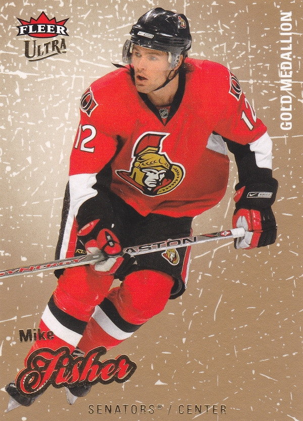 Hockey card Mike Fisher