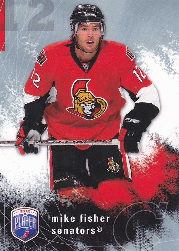 Hockey card Mike Fisher