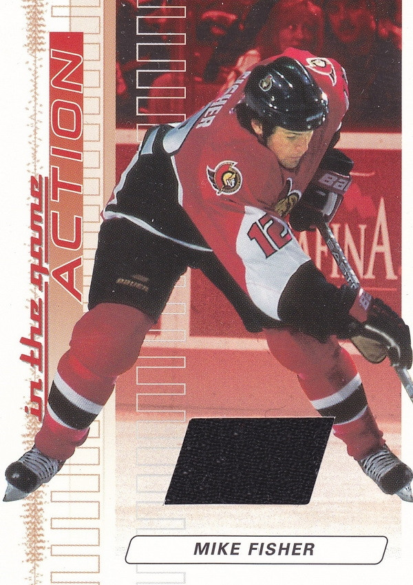 Hockey card Mike Fisher