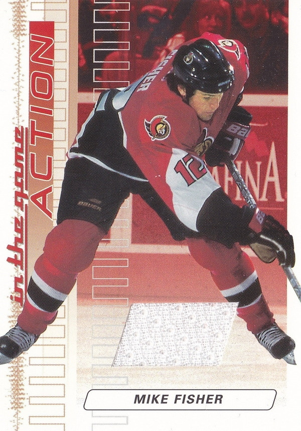 Hockey card Mike Fisher