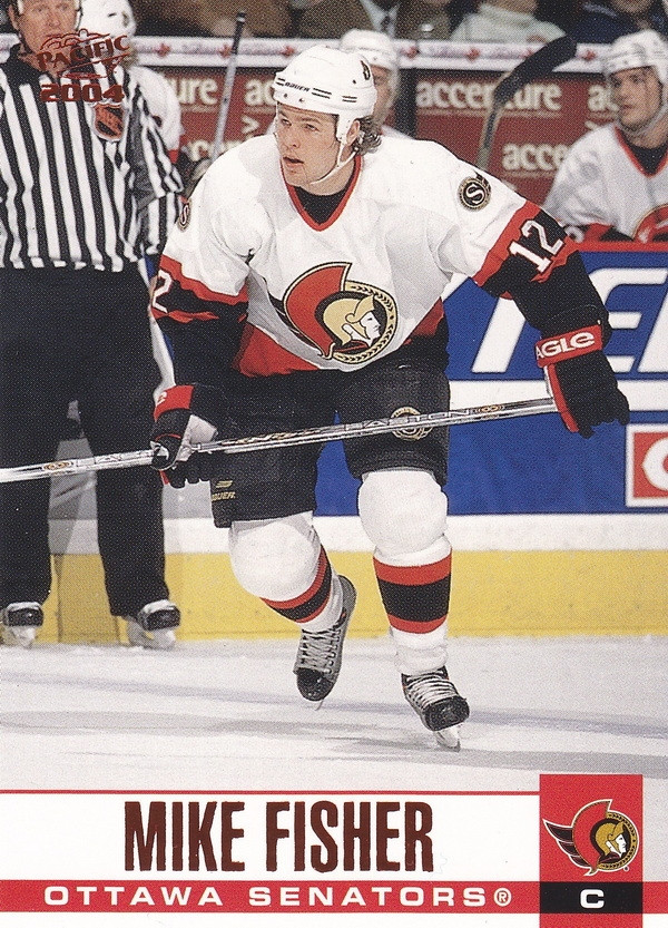 Hockey card Mike Fisher