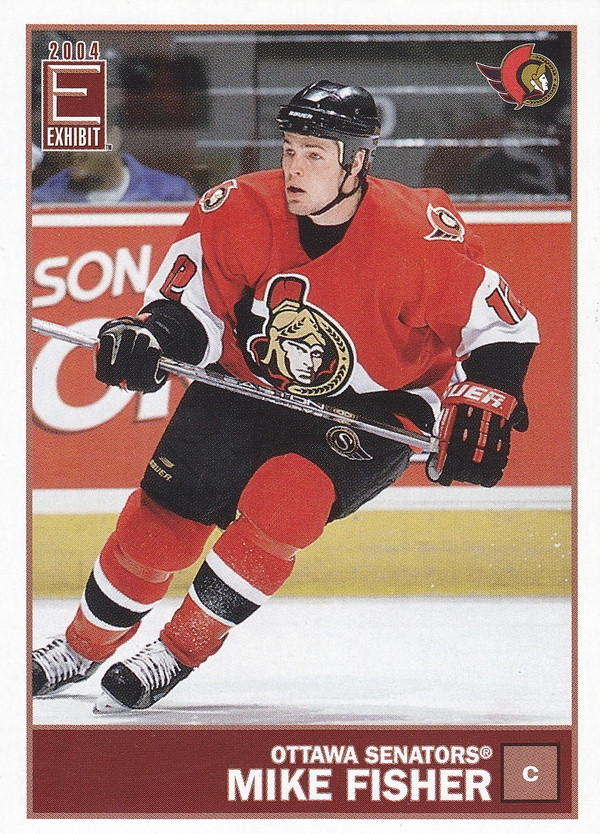 Hockey card Mike Fisher