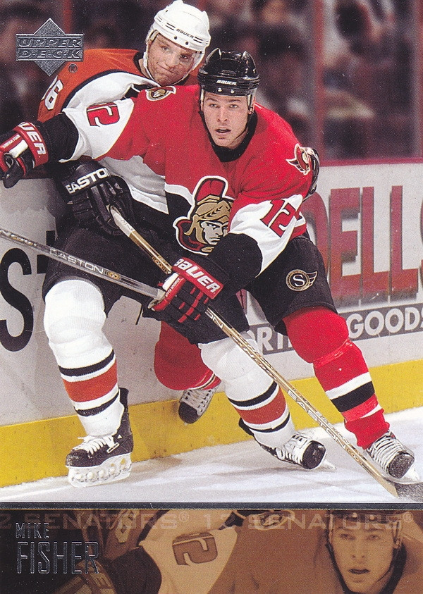 Hockey card Mike Fisher