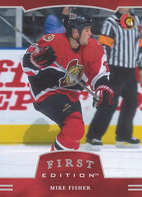 Hockey card Mike Fisher