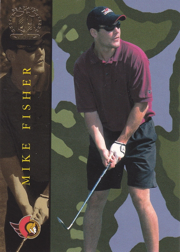 Hockey card Mike Fisher