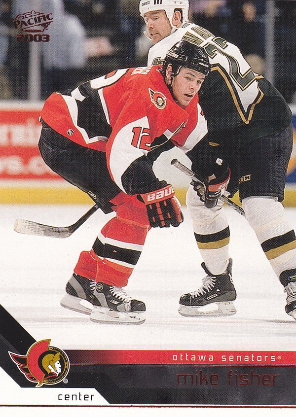 Hockey card Mike Fisher