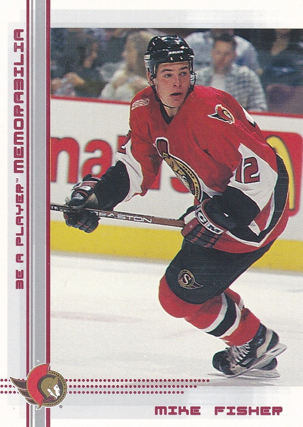 Hockey card Mike Fisher