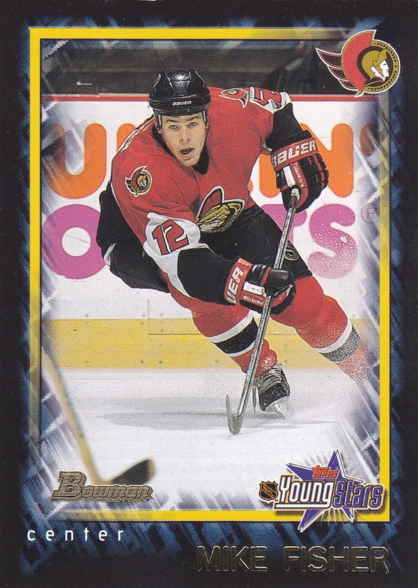 Hockey card Mike Fisher