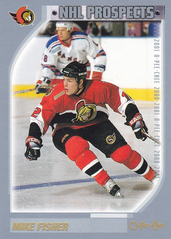 Hockey card Mike Fisher