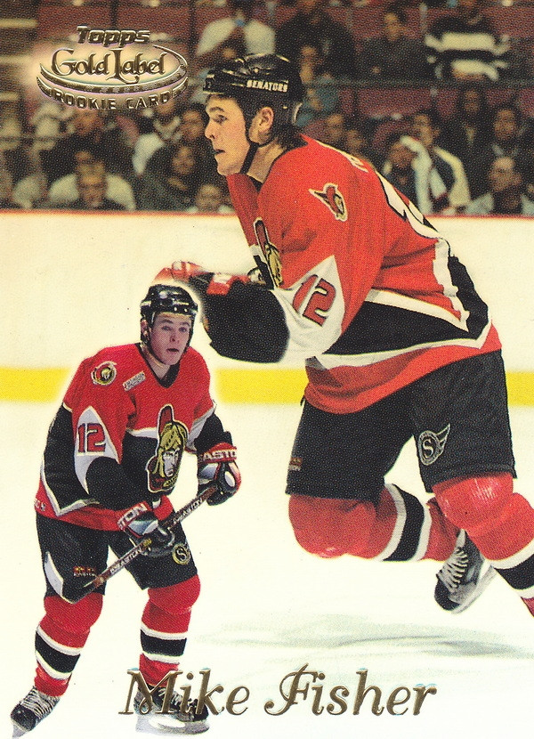 Hockey card Mike Fisher