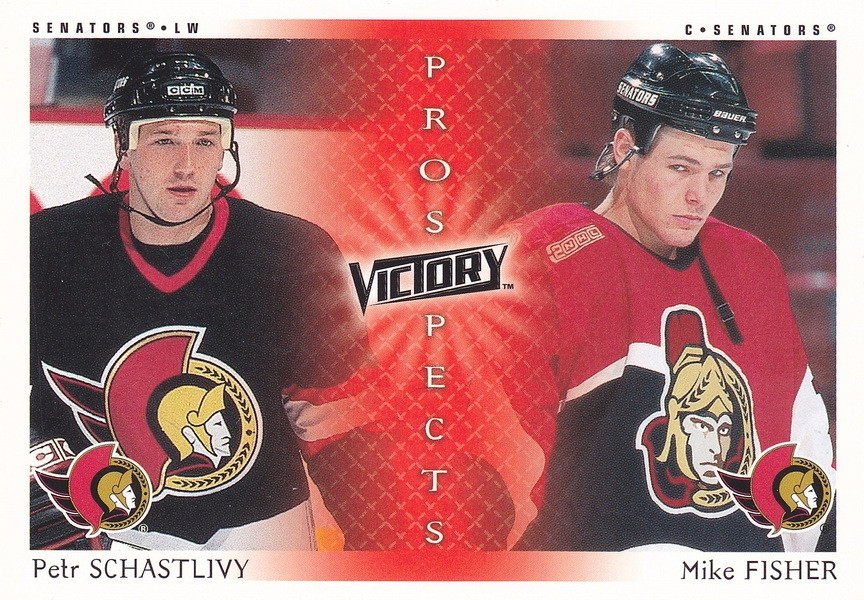 Hockey card Mike Fisher