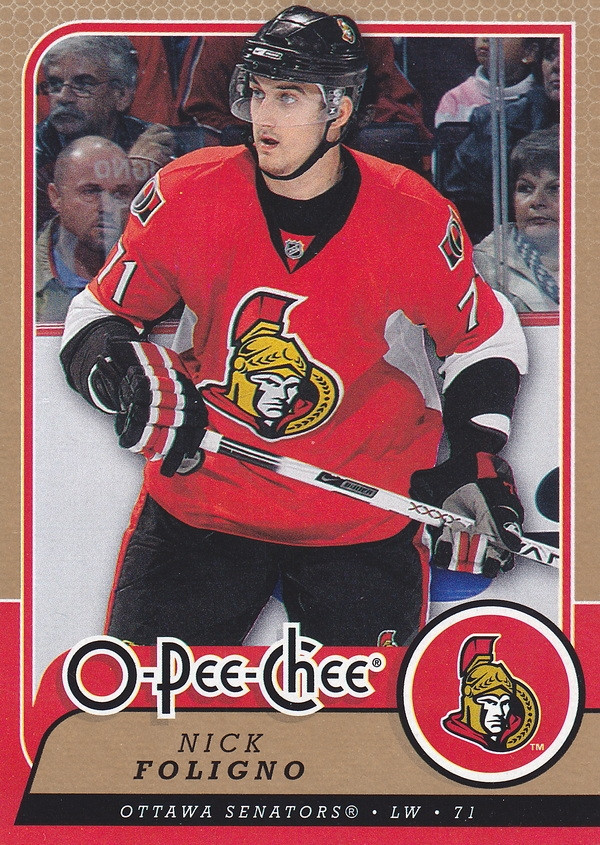 Hockey card Nick Foligno