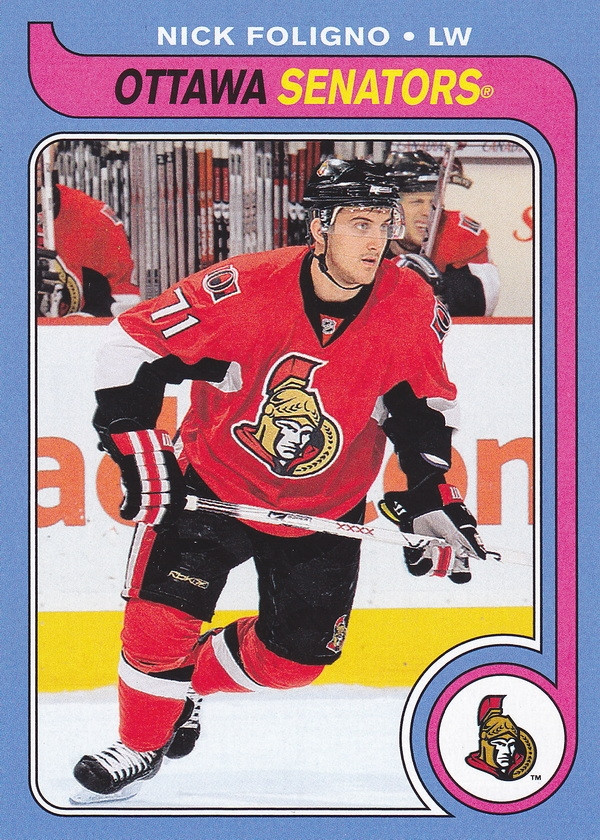 Hockey card Nick Foligno