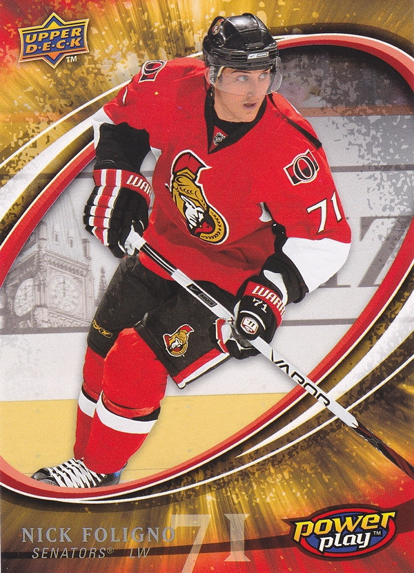 Hockey card Nick Foligno