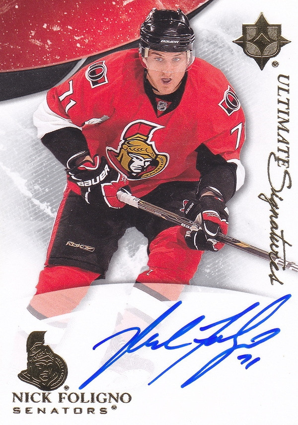 Hockey card Nick Foligno