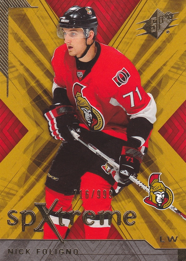Hockey card Nick Foligno 