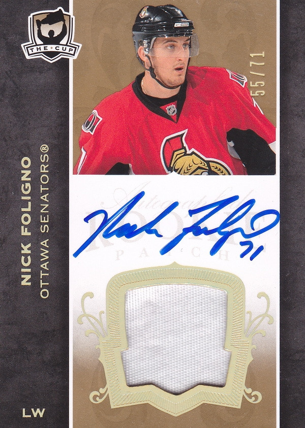 Hockey card Nick Foligno