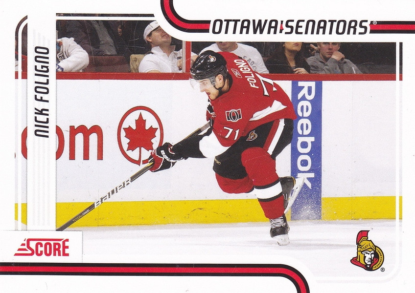 Hockey card Nick Foligno
