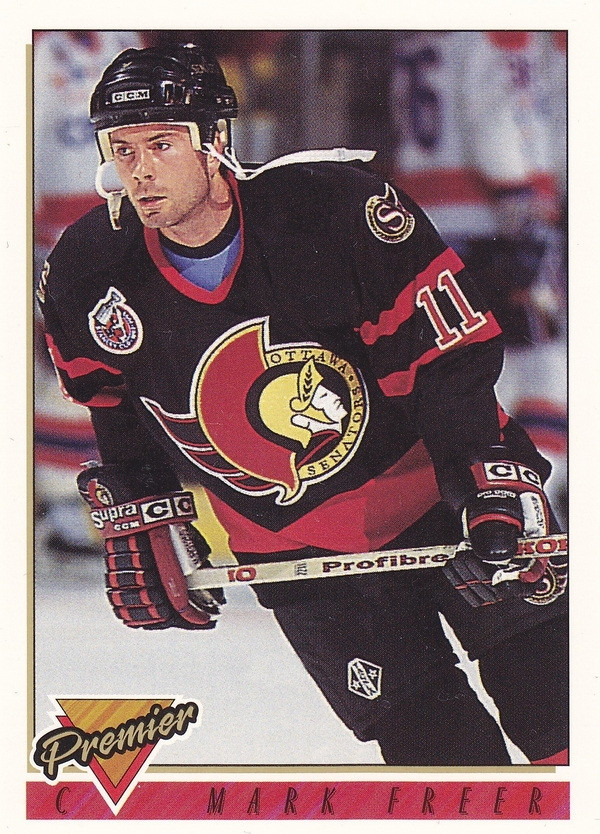 Hockey card Mark Freer