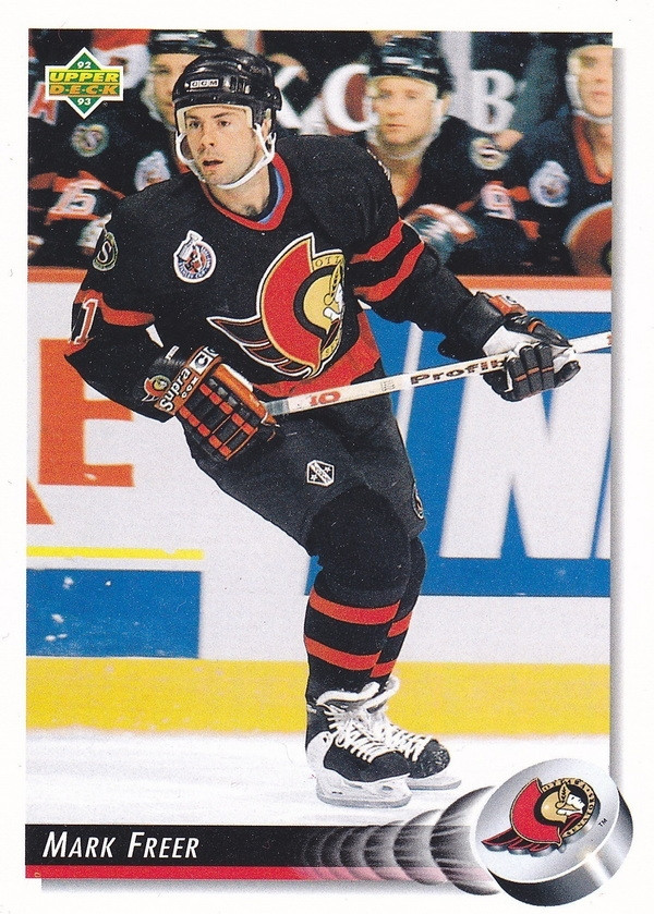 Hockey card Mark Freer