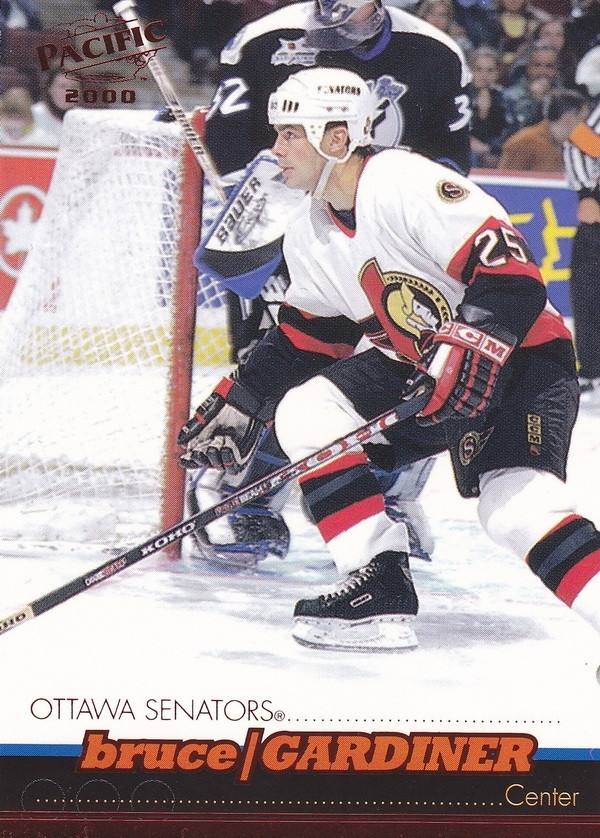 Hockey card Bruce Gardiner