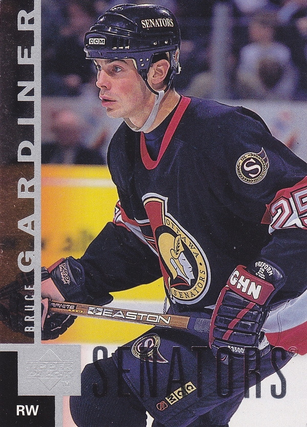 Hockey card Bruce Gardiner