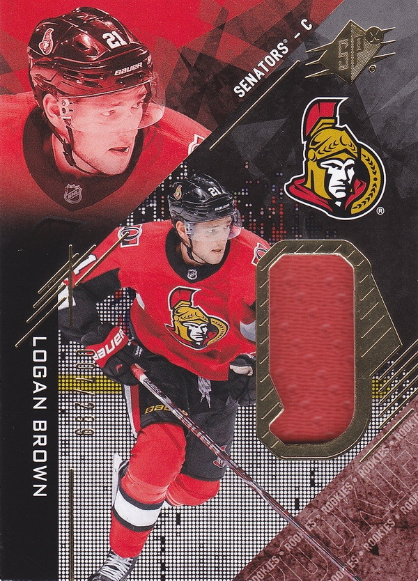 Hockey card Logan Brown