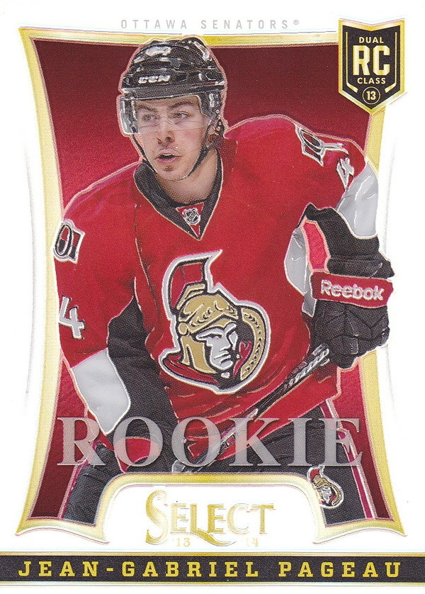 Hockey card Jean-Gabriel Pageau