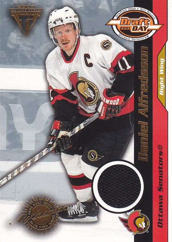 Hockey card Daniel Alfredsson