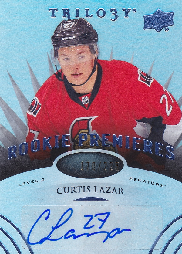 Hockey card Curtis Lazar