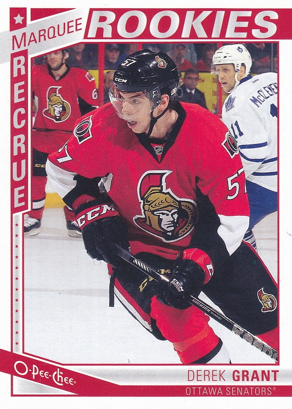 Hockey card Derek Grant