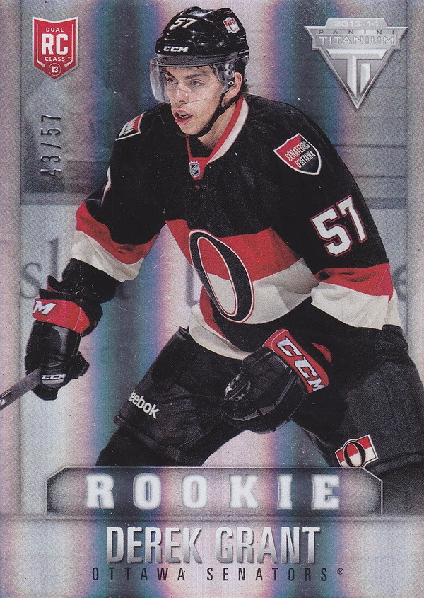 Hockey card Derek Grant