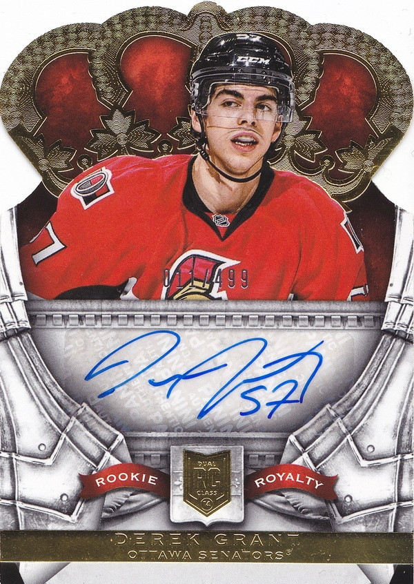 Hockey card Derek Grant