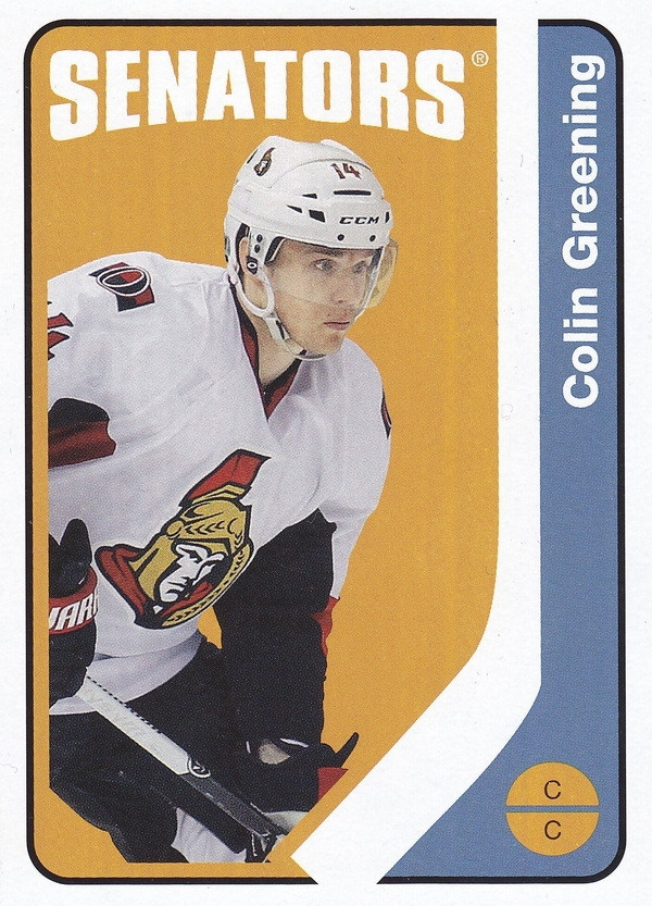 Hockey card Colin Greening