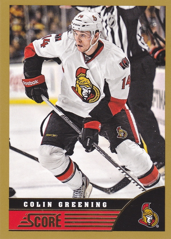Hockey card Colin Greening