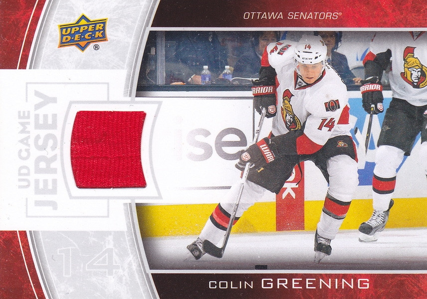 Hockey card Colin Greening