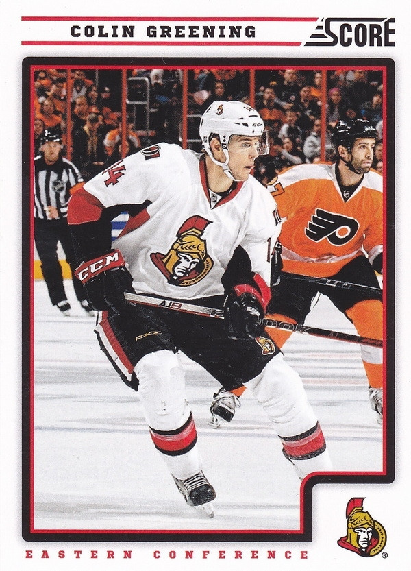 Hockey card Colin Greening