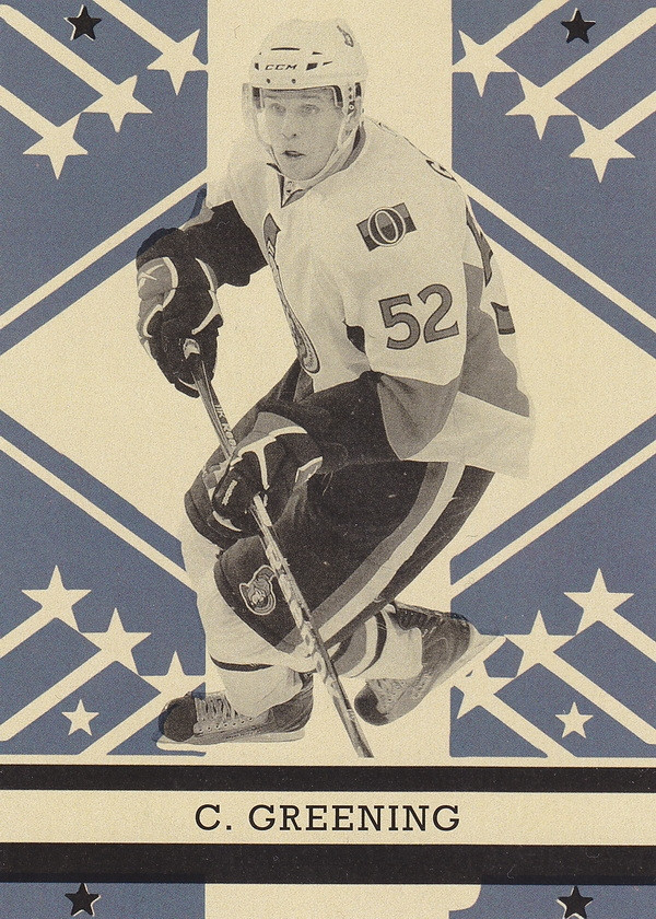 Hockey card Colin Greening