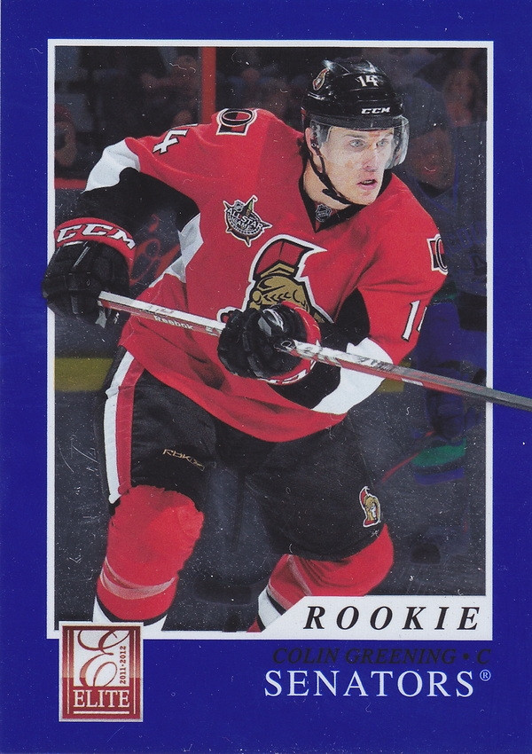 Hockey card Colin Greening