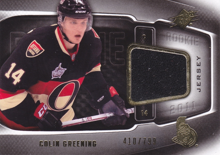 Hockey card Colin Greening