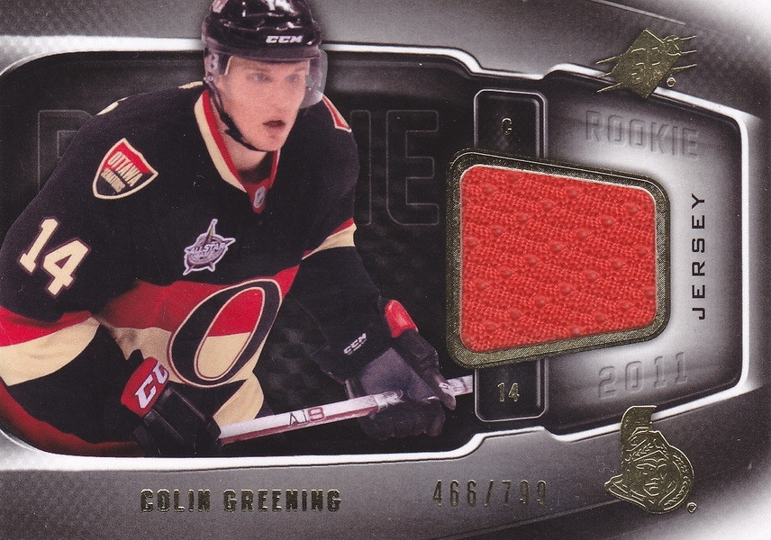 Hockey card Colin Greening