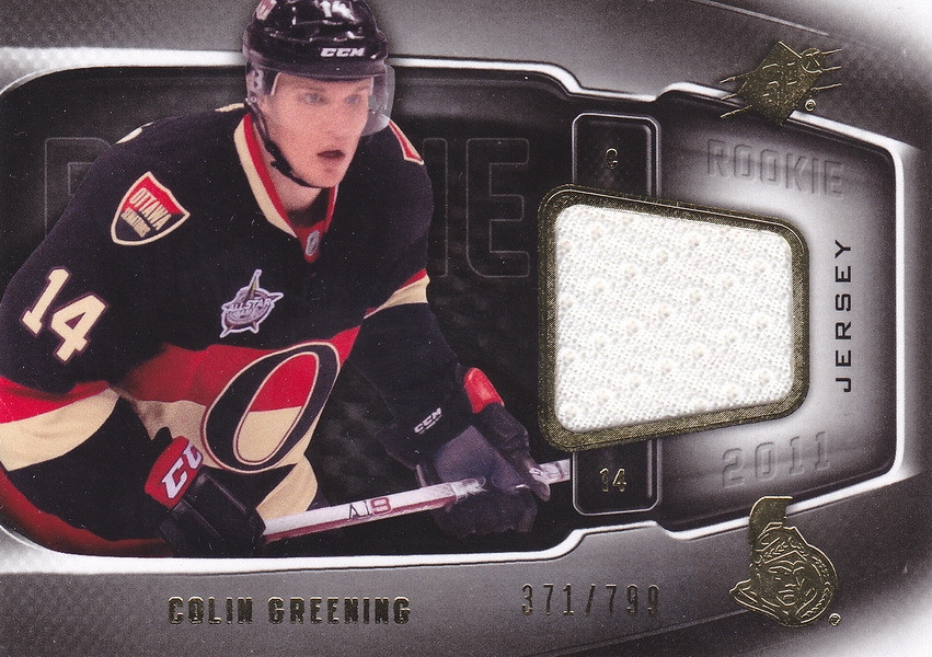 Hockey card Colin Greening