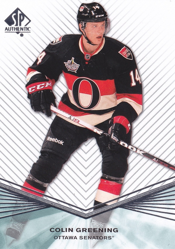 Hockey card Colin Greening