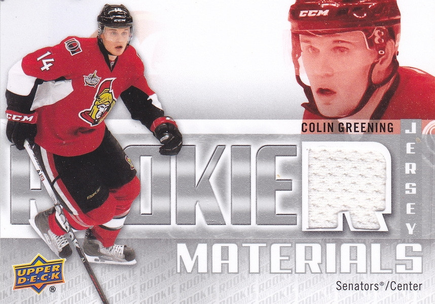 Hockey card Colin Greening