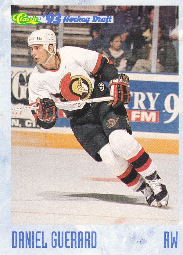 Hockey card Daniel Guerard