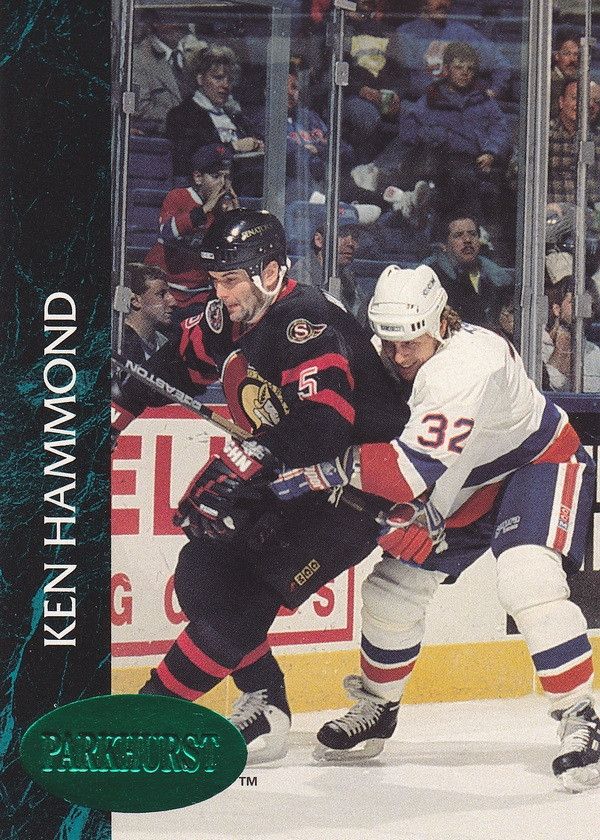 Hockey card Ken Hammond